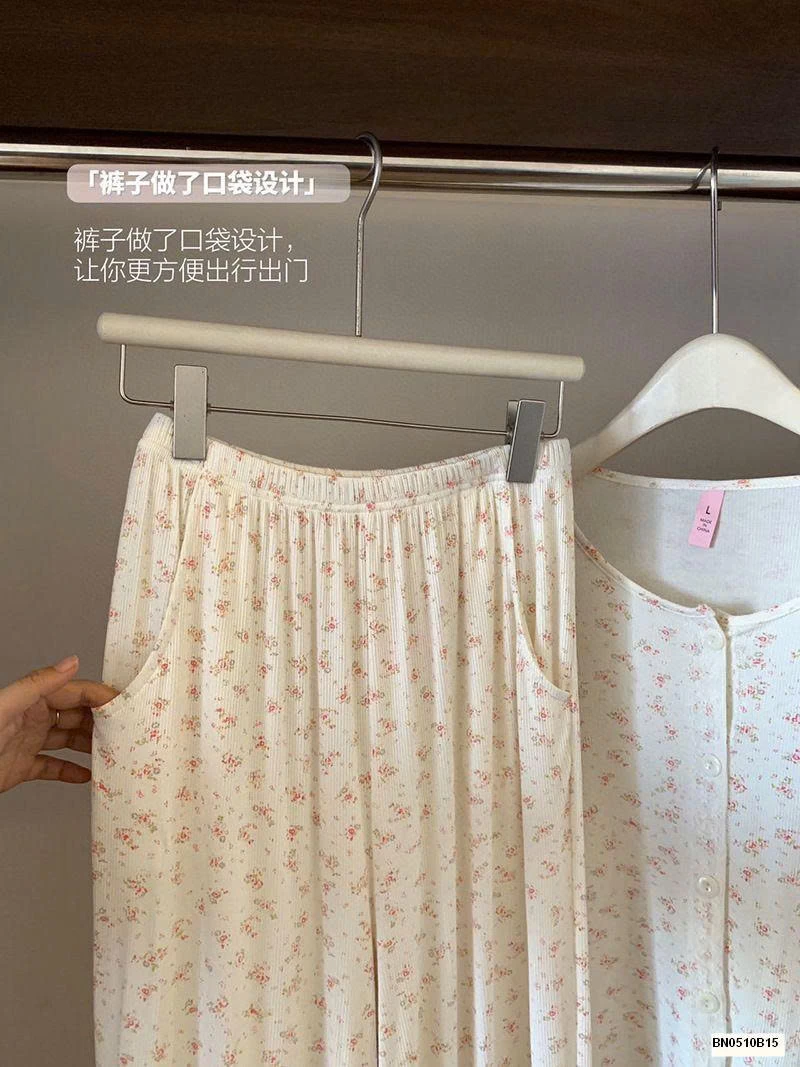 BỘ NGỦ HOA NHÍ CHO NỮ