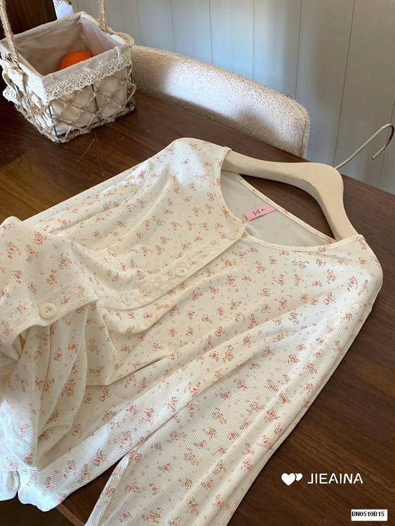 BỘ NGỦ HOA NHÍ CHO NỮ