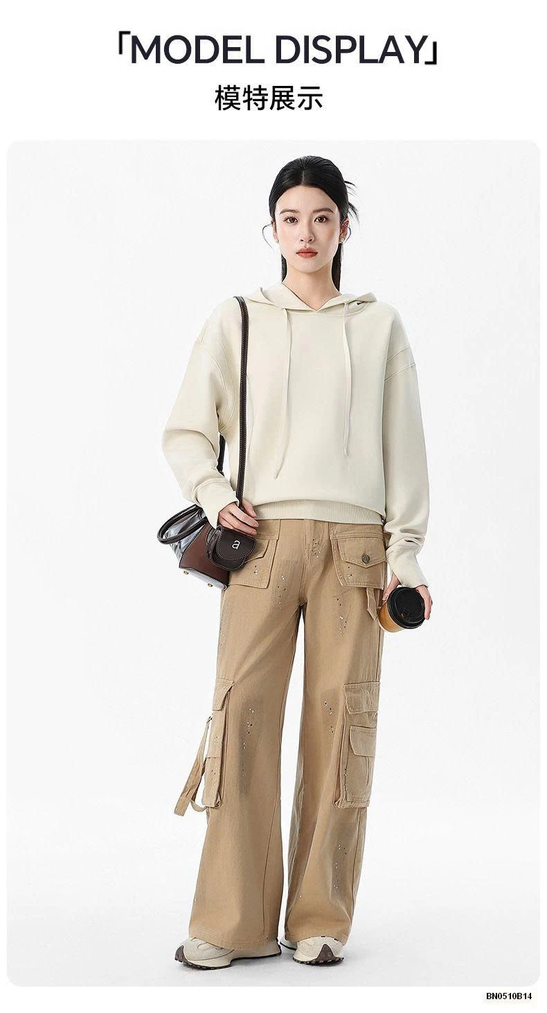 ÁO HOODIE TRƠN MÀU NỮ