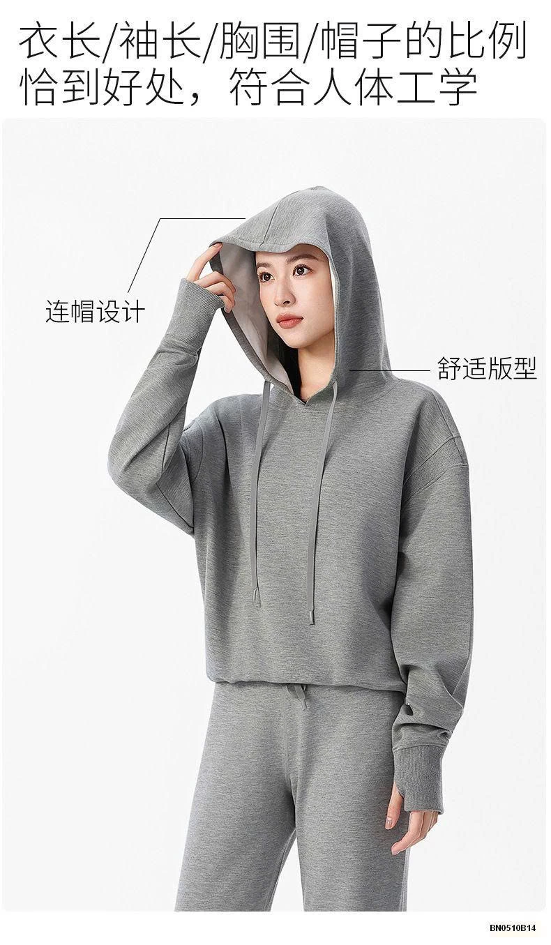 ÁO HOODIE TRƠN MÀU NỮ