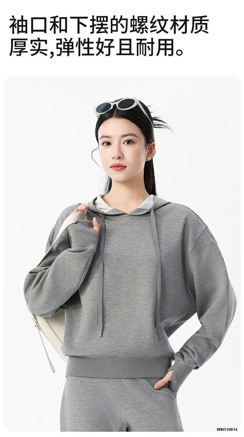 ÁO HOODIE TRƠN MÀU NỮ
