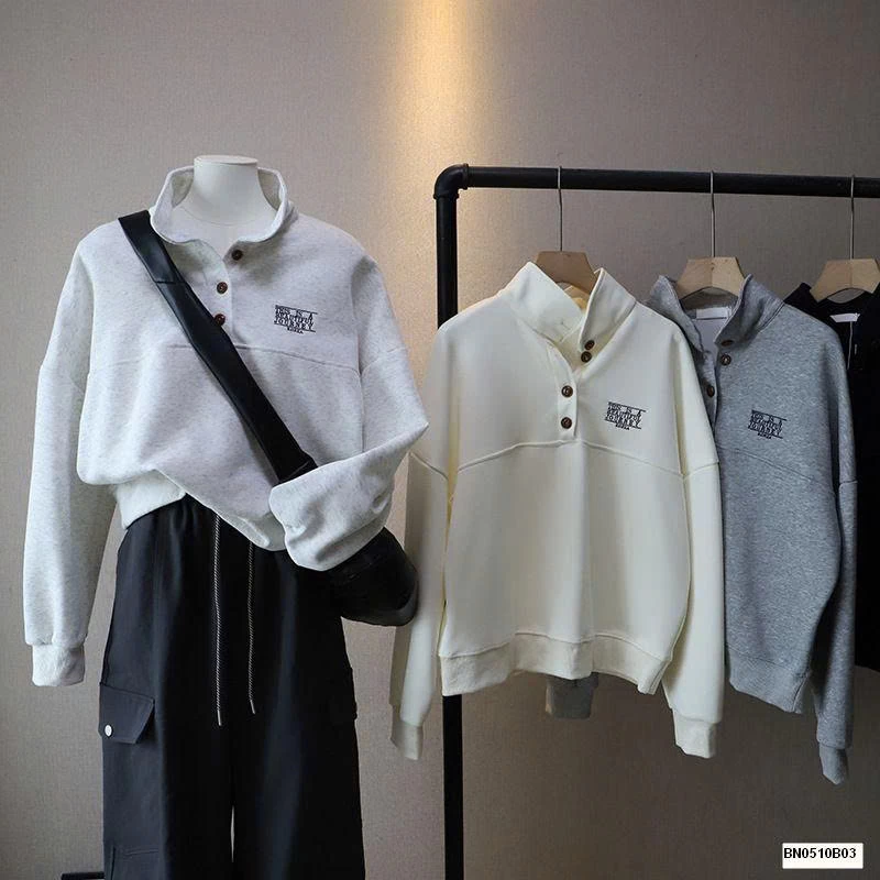 ÁO POLO CỔ CAO NỮ