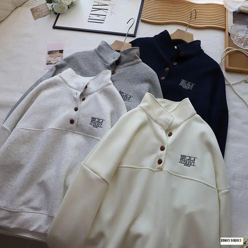 ÁO POLO CỔ CAO NỮ