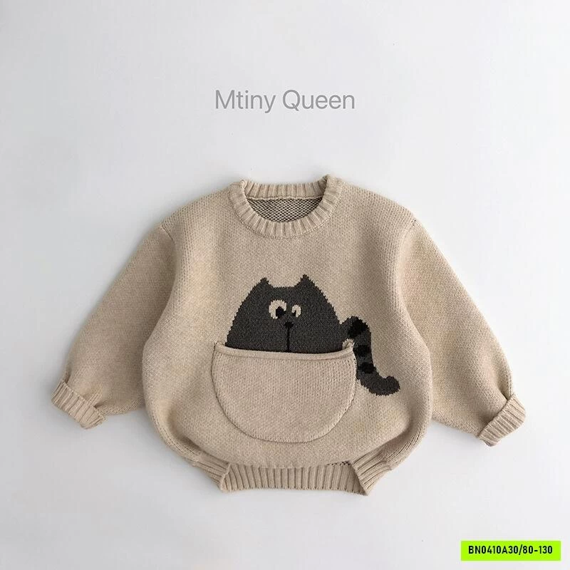 ÁO LEN THÚ CƯNG TÚI TRƯỚC MTINY QUEEN