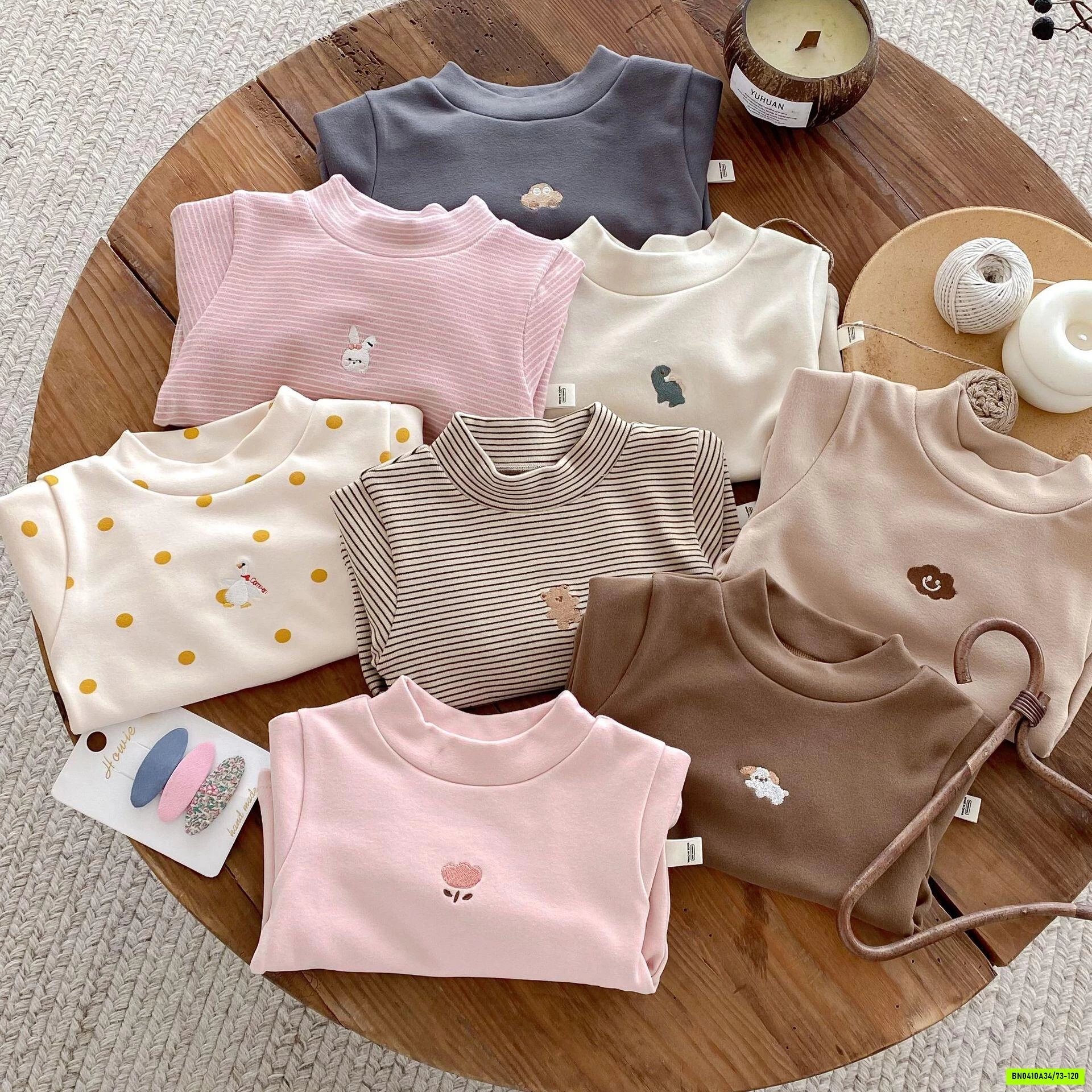 BST ÁO NỈ GIỮ NHIỆT NHÍ