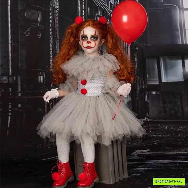 SÉT VÁY COSPLAY CHÚ HỀ PENNYWISE HLW