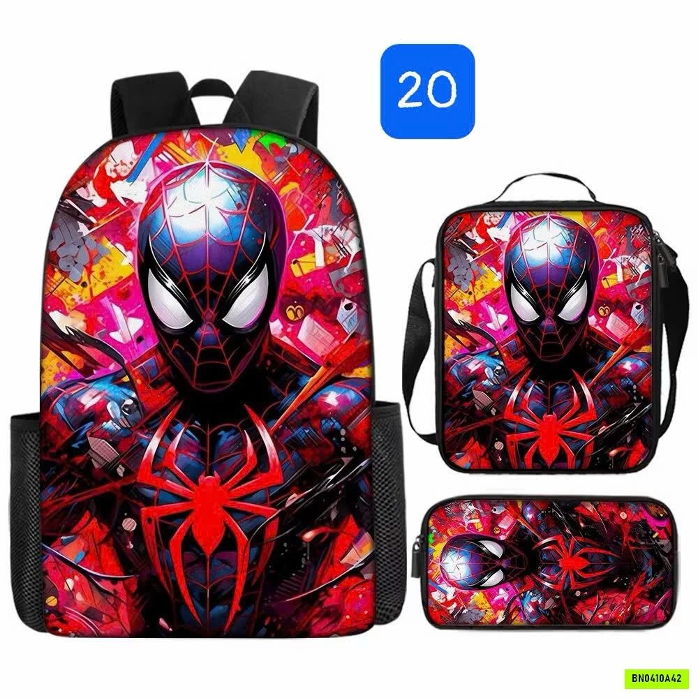 SÉT BALO 3 MÓN SPIDERMAN