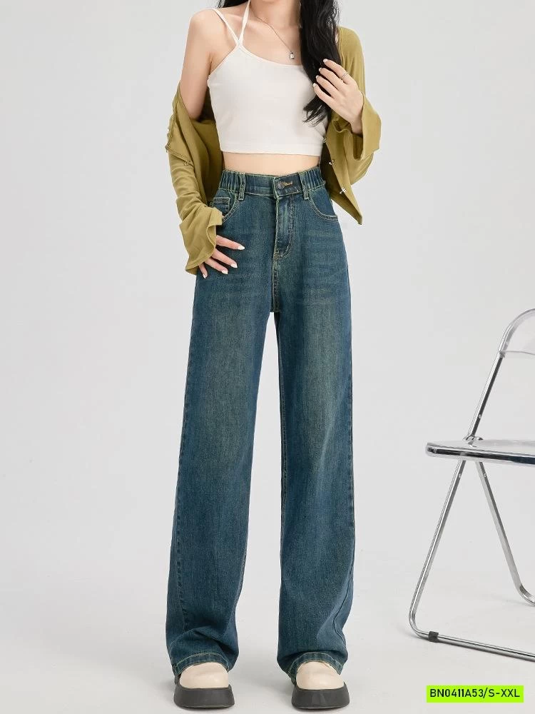 JEANS SUÔNG NỮ HACK DÁNG