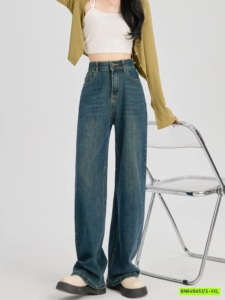 JEANS SUÔNG NỮ HACK DÁNG