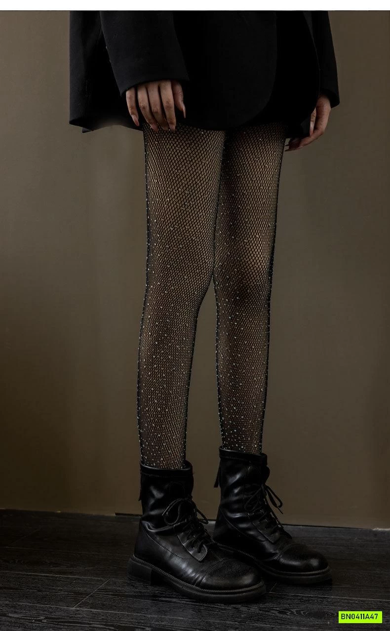 QUẦN TẤT ĐÁ BLING LÓT LÔNG