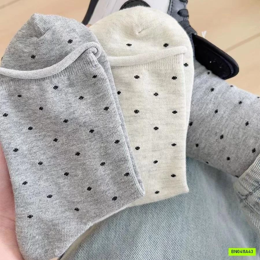 SÉT 6Đ TẤT CHẤM BI CAO CỔ