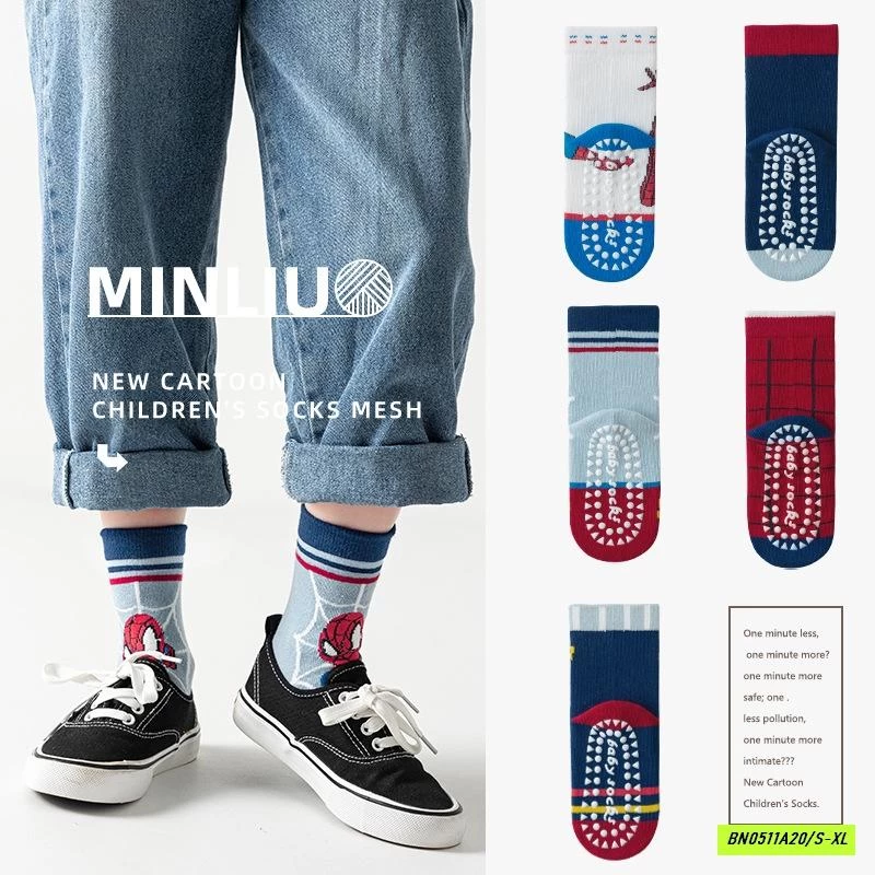 SÉT 5Đ TẤT CHỐNG TRƯỢT SIÊU NHÂN