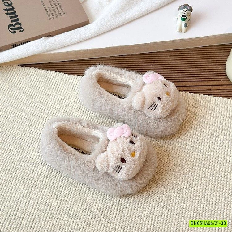 GIÀY LÔNG LÓT NHUNG KITTY