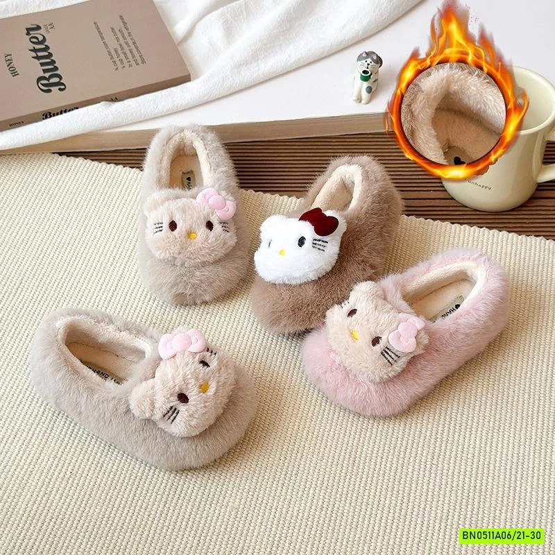 GIÀY LÔNG LÓT NHUNG KITTY