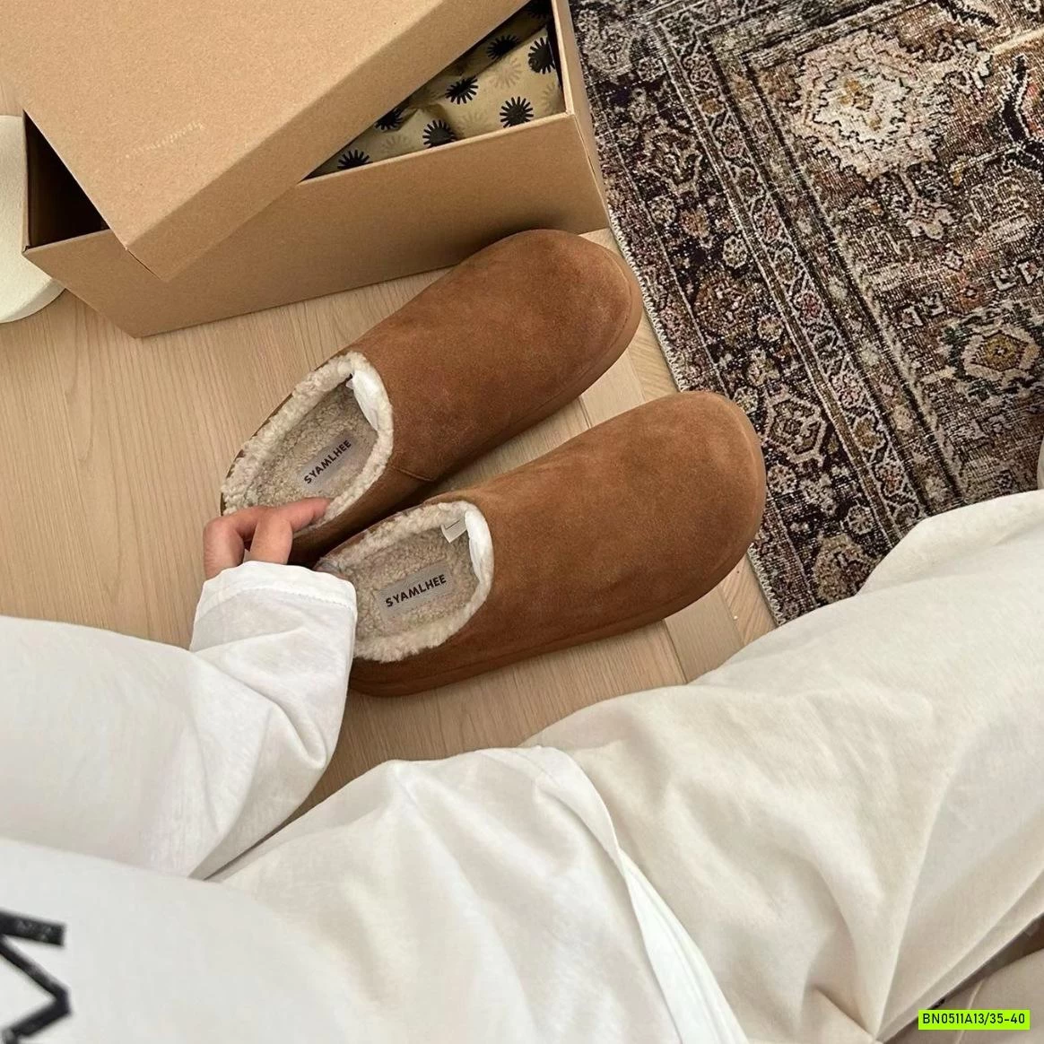 SỤC DA LỘN LÓT LÔNG CỪU VIUROUGGE