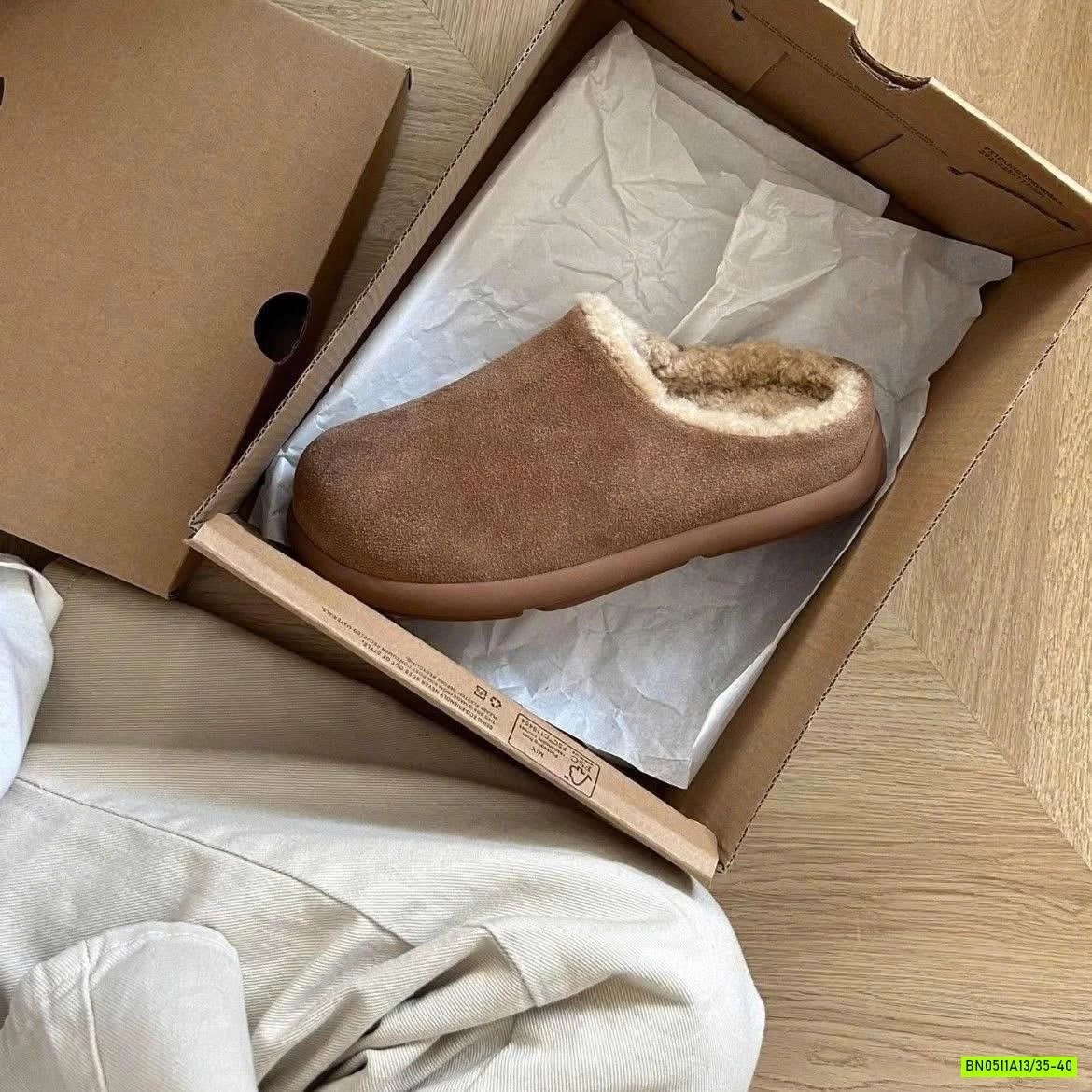 SỤC DA LỘN LÓT LÔNG CỪU VIUROUGGE