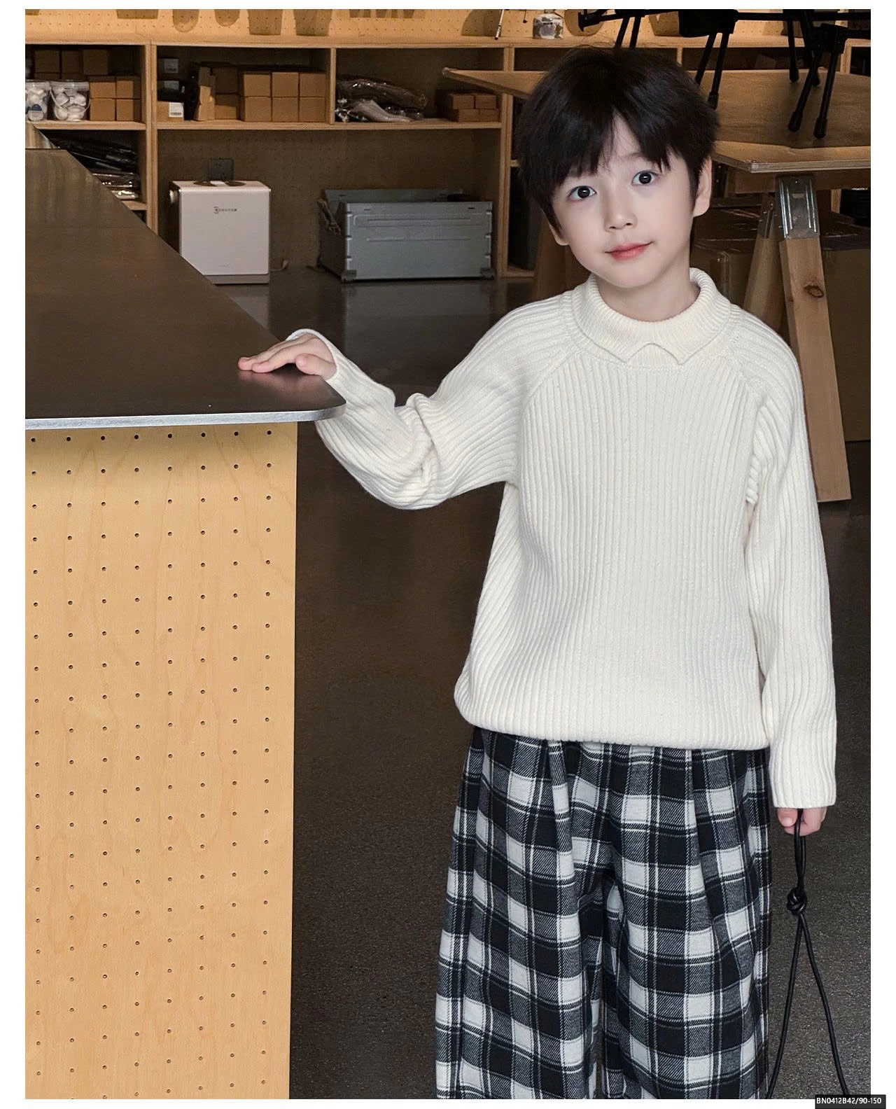 ÁO LEN TRƠN CAO CỔ AOAOKIDS