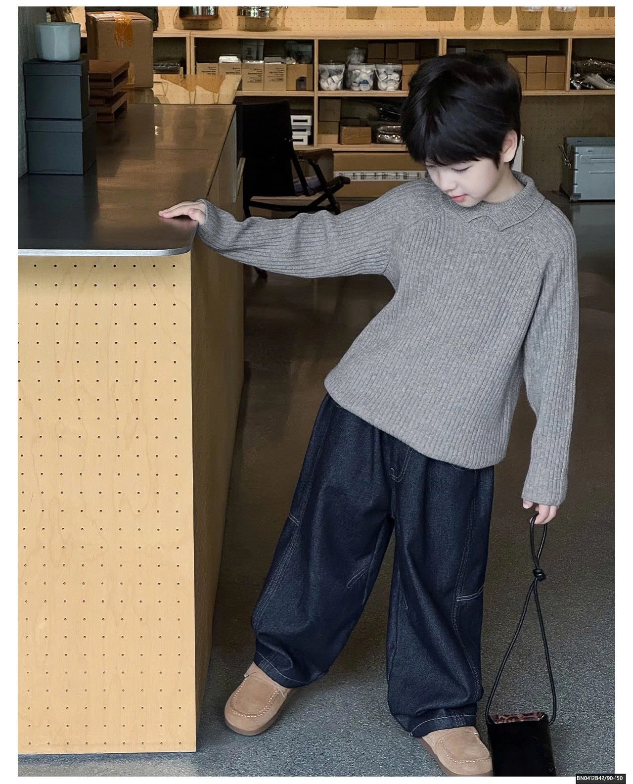 ÁO LEN TRƠN CAO CỔ AOAOKIDS