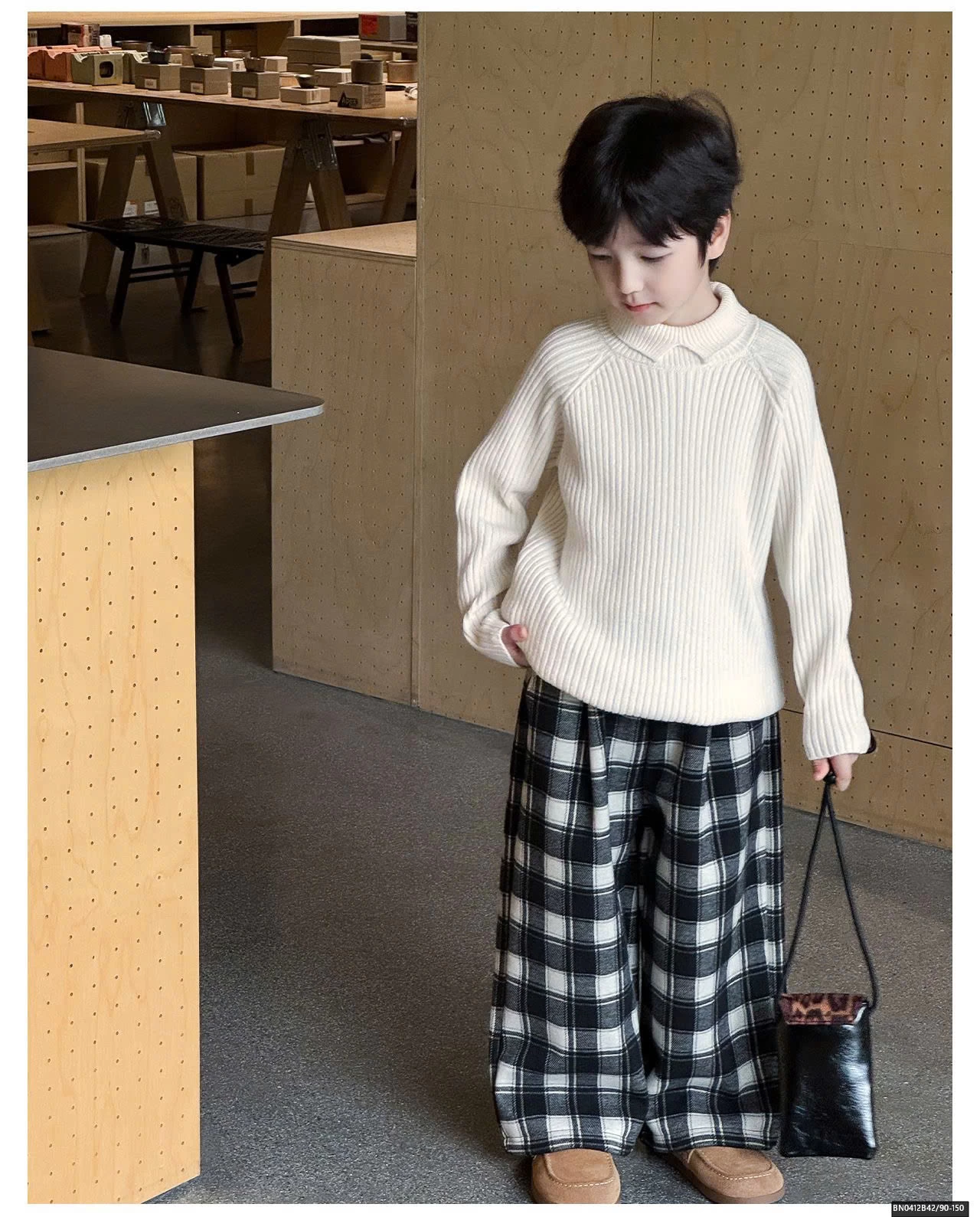 ÁO LEN TRƠN CAO CỔ AOAOKIDS