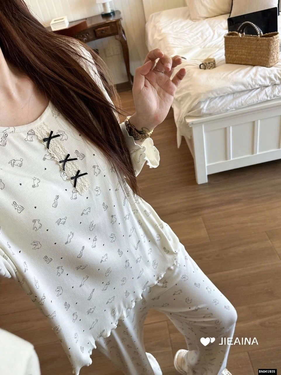 BỘ NGỦ COTTON CỔ NƠ