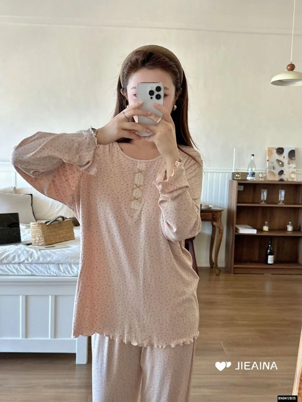 BỘ NGỦ COTTON CỔ NƠ