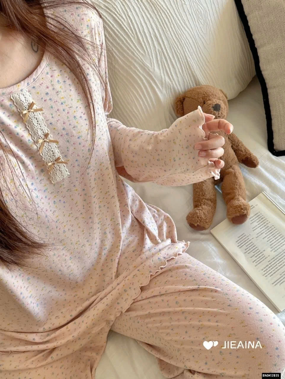 BỘ NGỦ COTTON CỔ NƠ