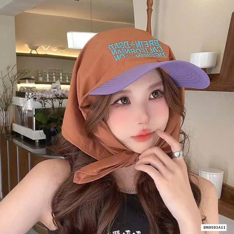 MŨ LƯỚI TRAI GIẢ KHĂN ĐỘI ĐẦU