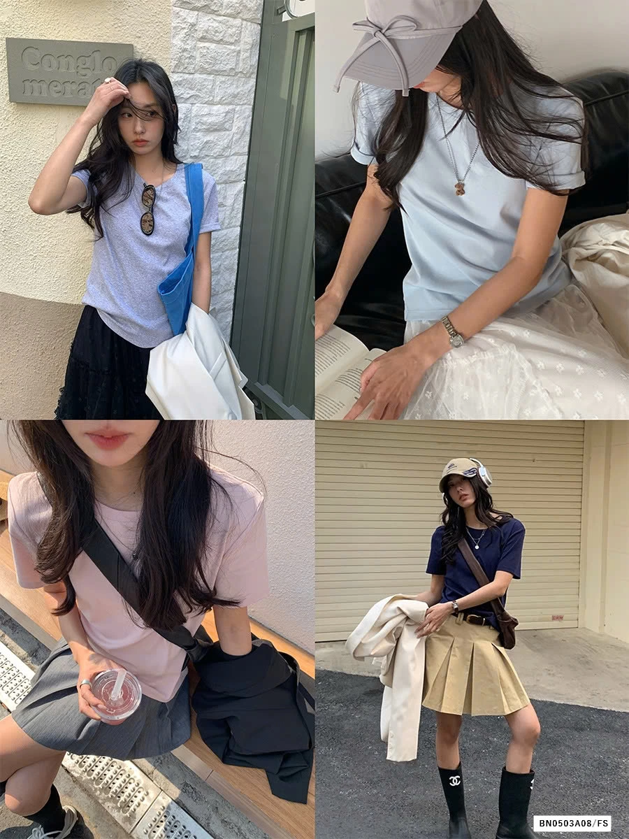 THUN TRƠN CỔ TRÒN BASIC