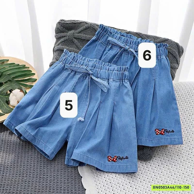 QUẦN SHORT DENIM GIẤY BÉ