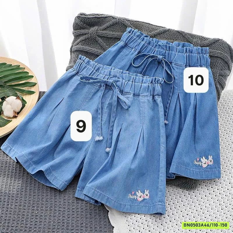 QUẦN SHORT DENIM GIẤY BÉ