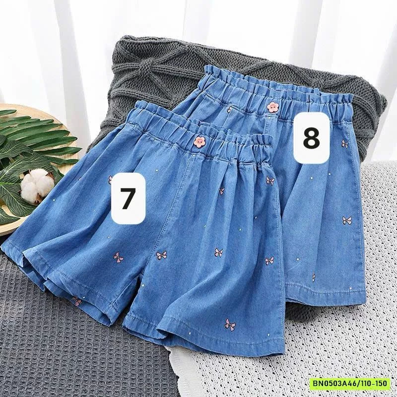 QUẦN SHORT DENIM GIẤY BÉ