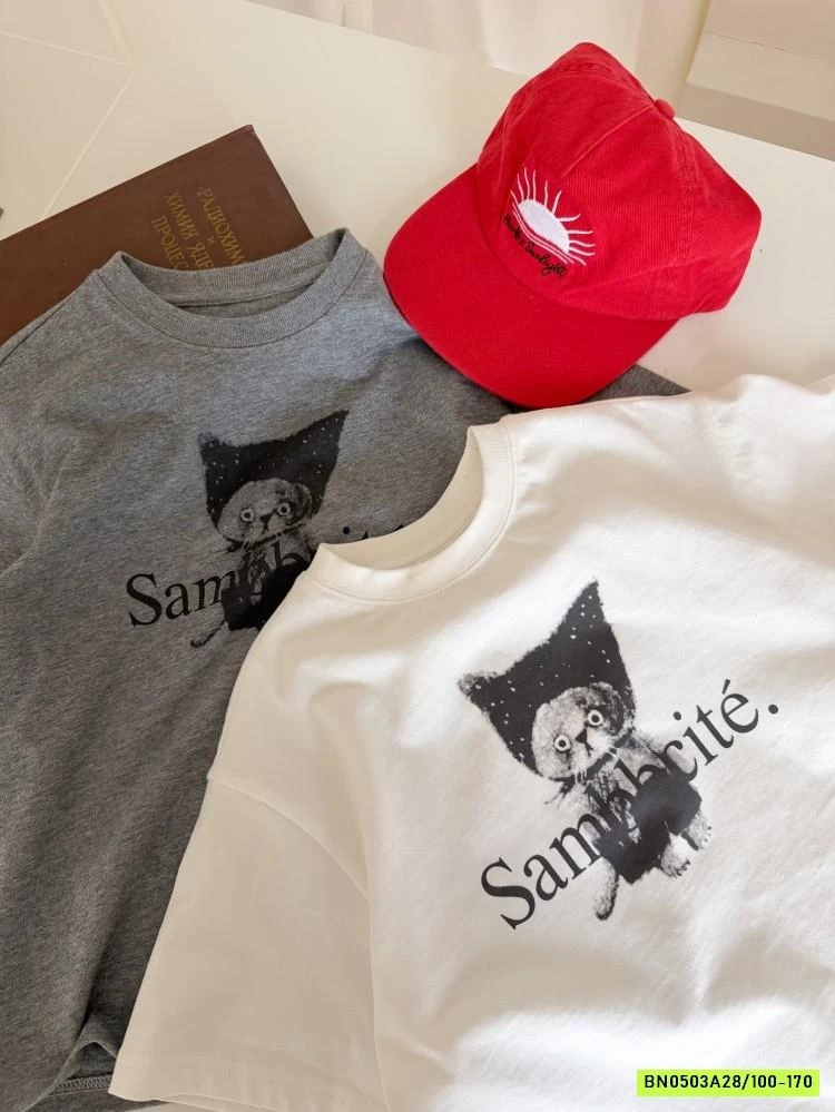 ÁO THUN MÈO 26A024 AMBB