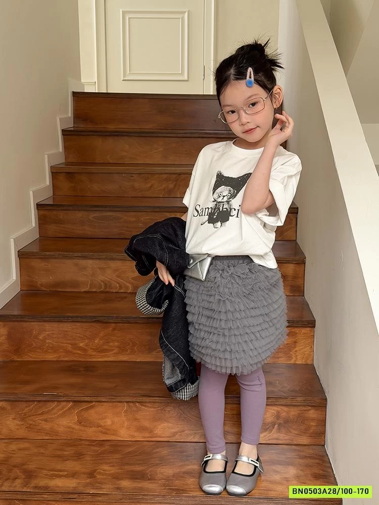 ÁO THUN MÈO 26A024 AMBB