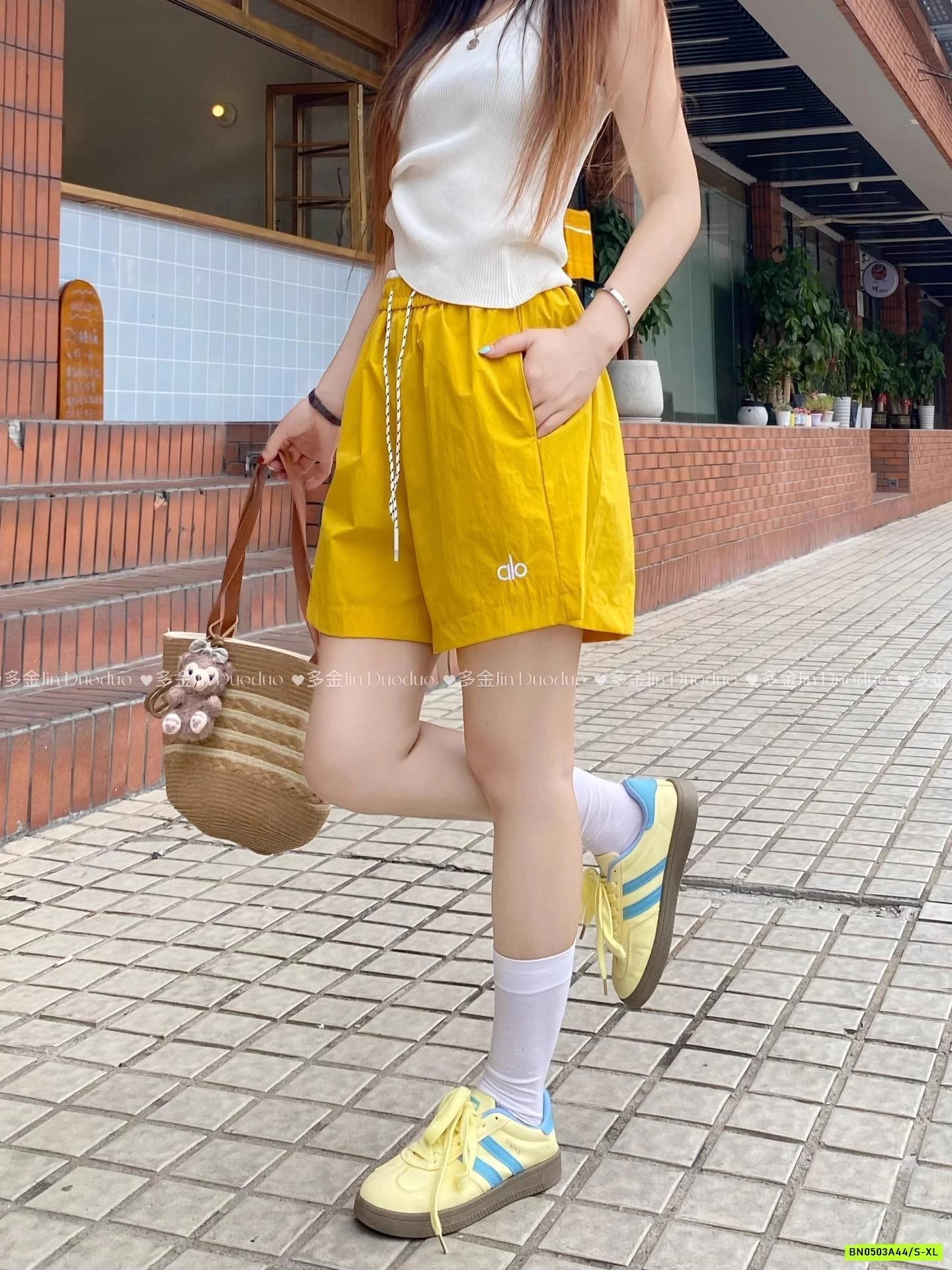 SHORT GIÓ CẠP CHUN ALO