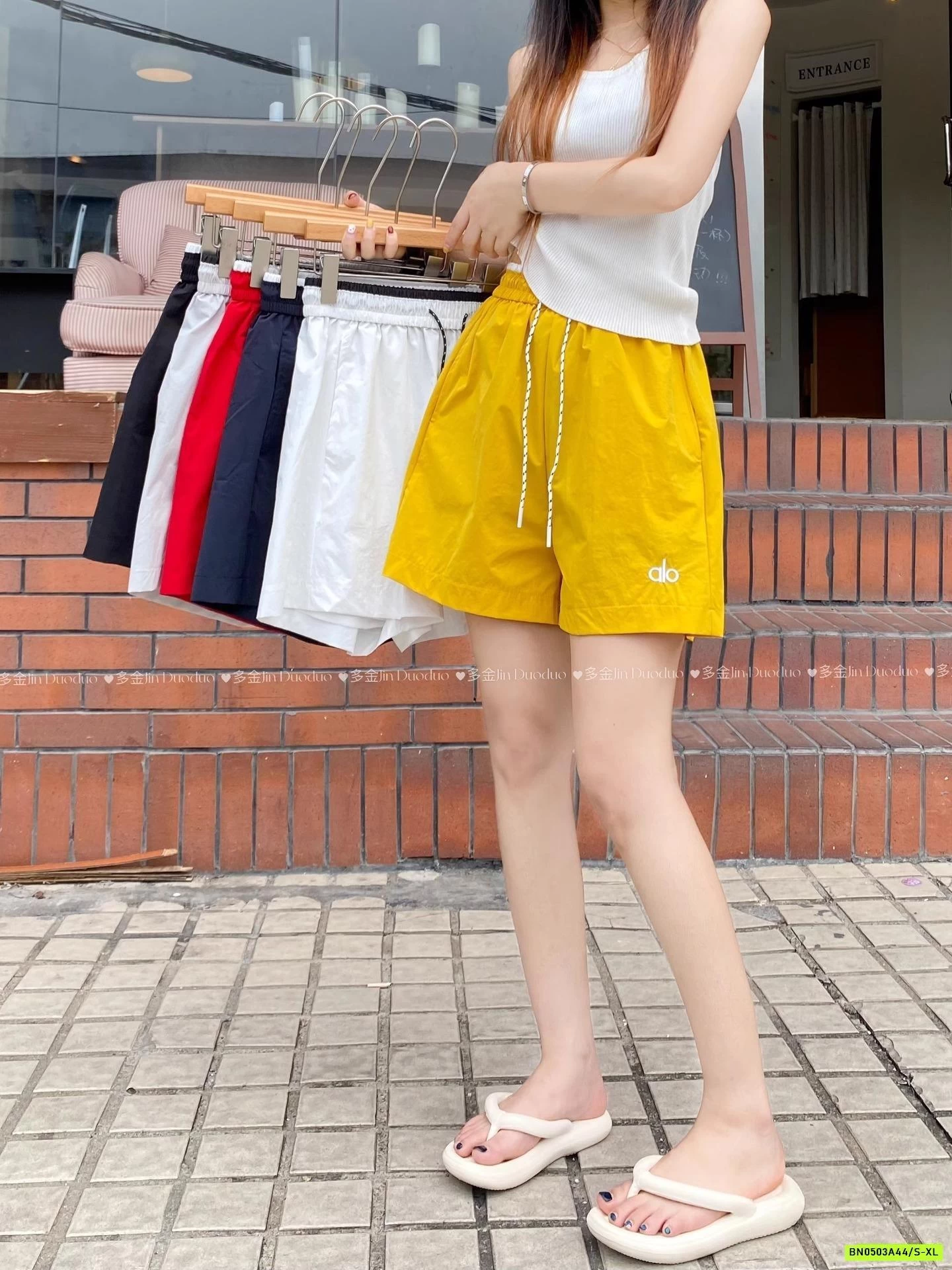 SHORT GIÓ CẠP CHUN ALO