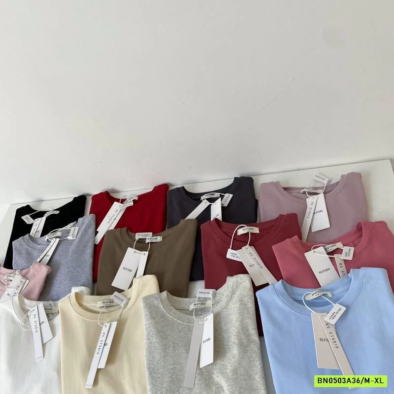 ÁO THUN CỔ TRÒN BASIC RS.STUDIO