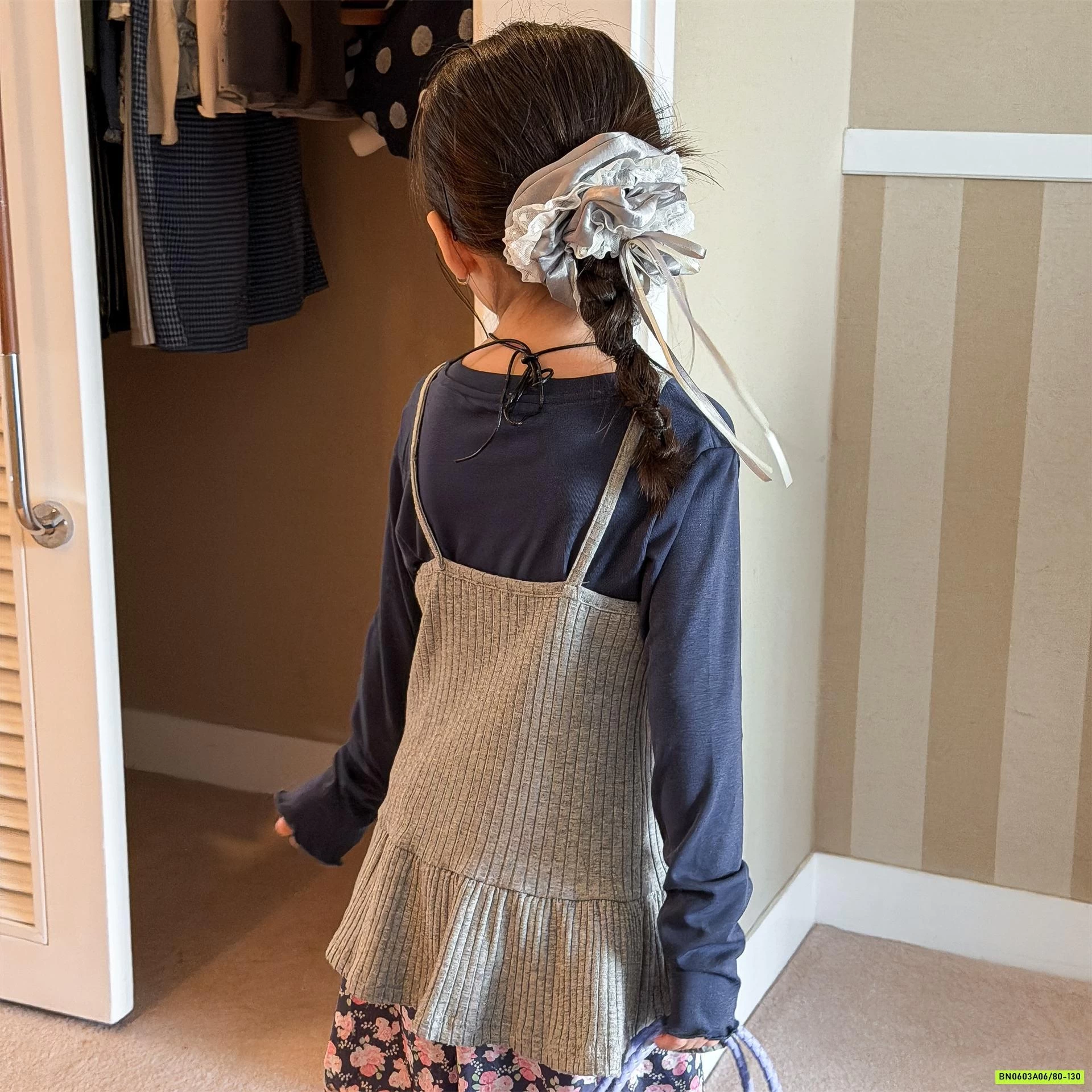 ÁO 2 DÂY ĐUÔI CÁ 7039 ADBABY