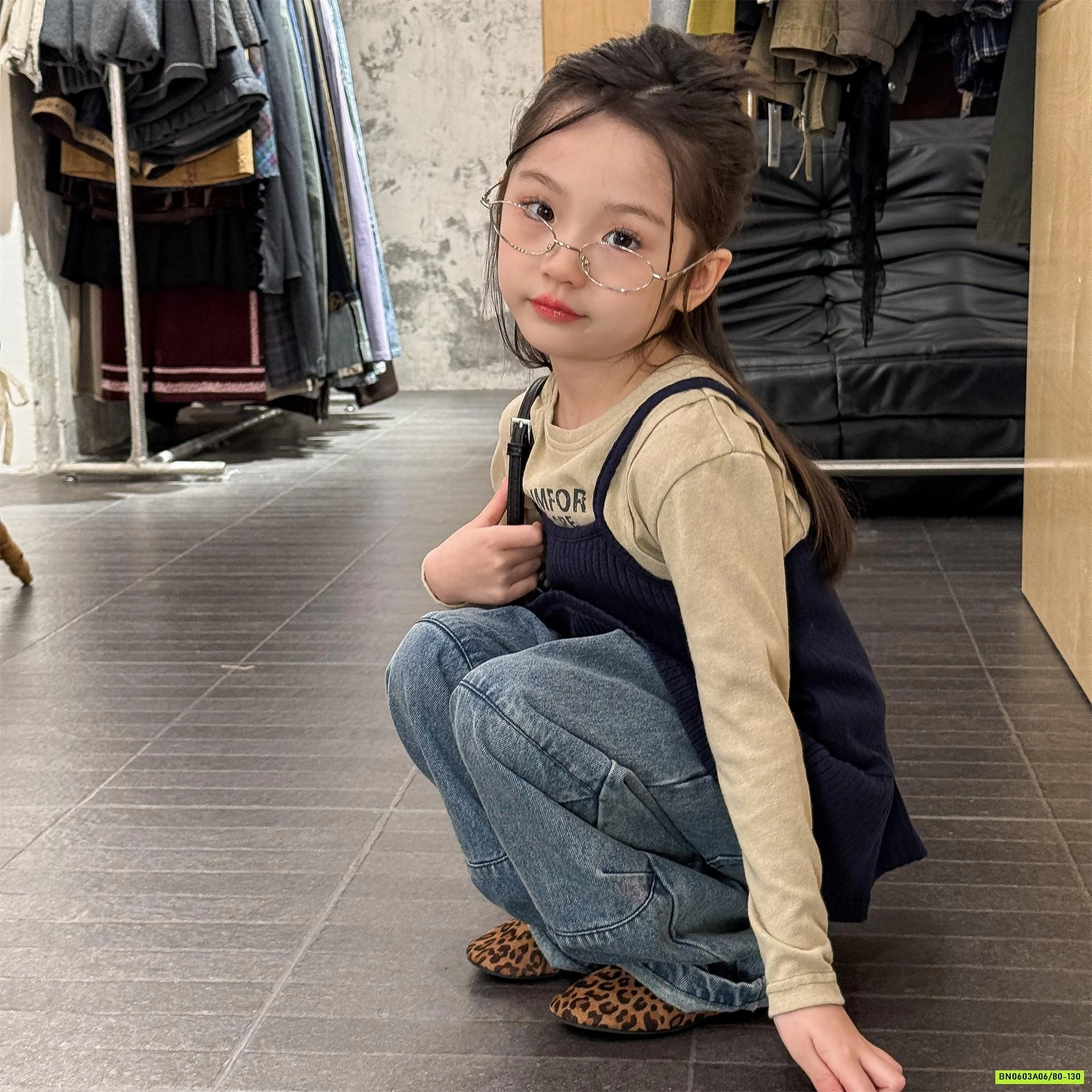 ÁO 2 DÂY ĐUÔI CÁ 7039 ADBABY