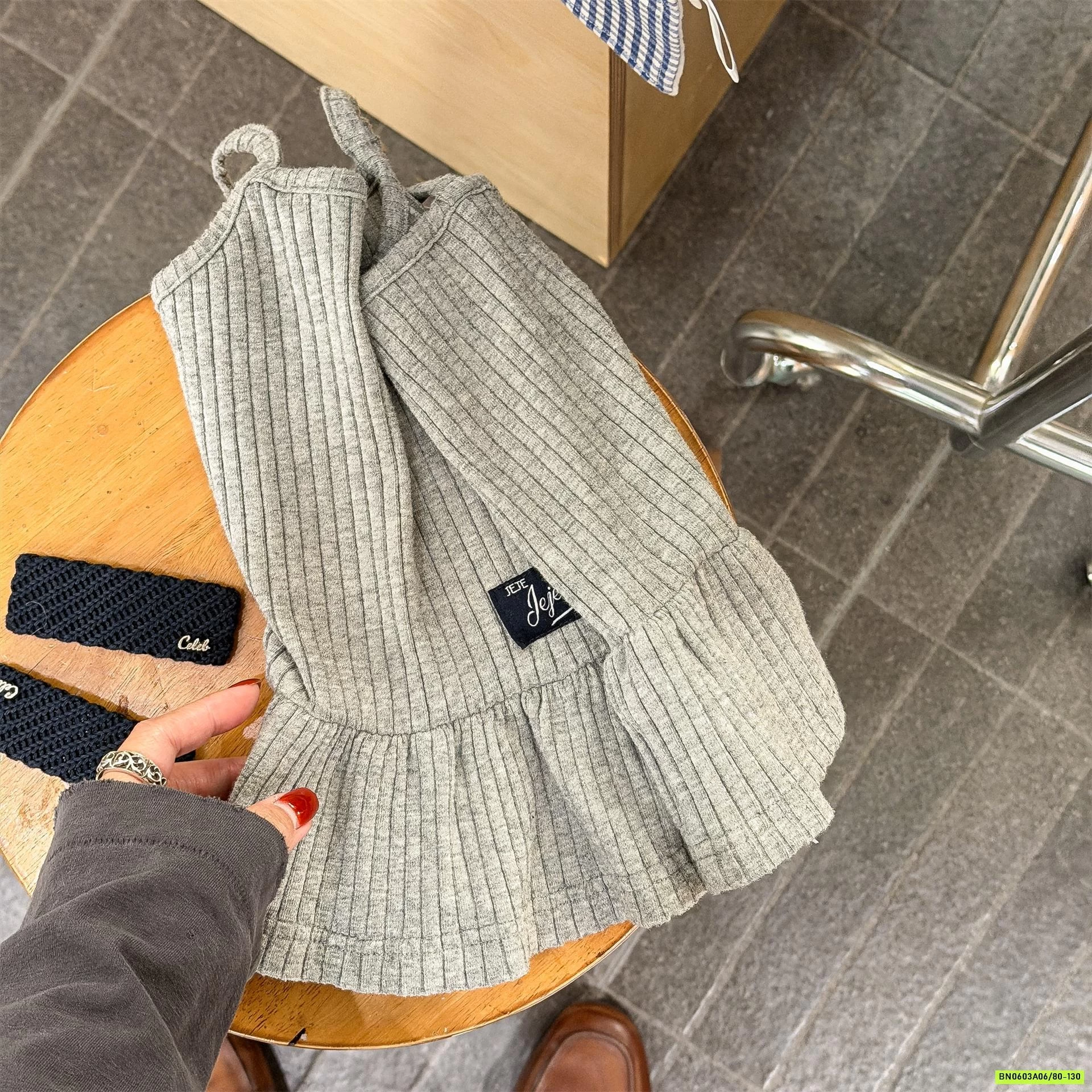 ÁO 2 DÂY ĐUÔI CÁ 7039 ADBABY