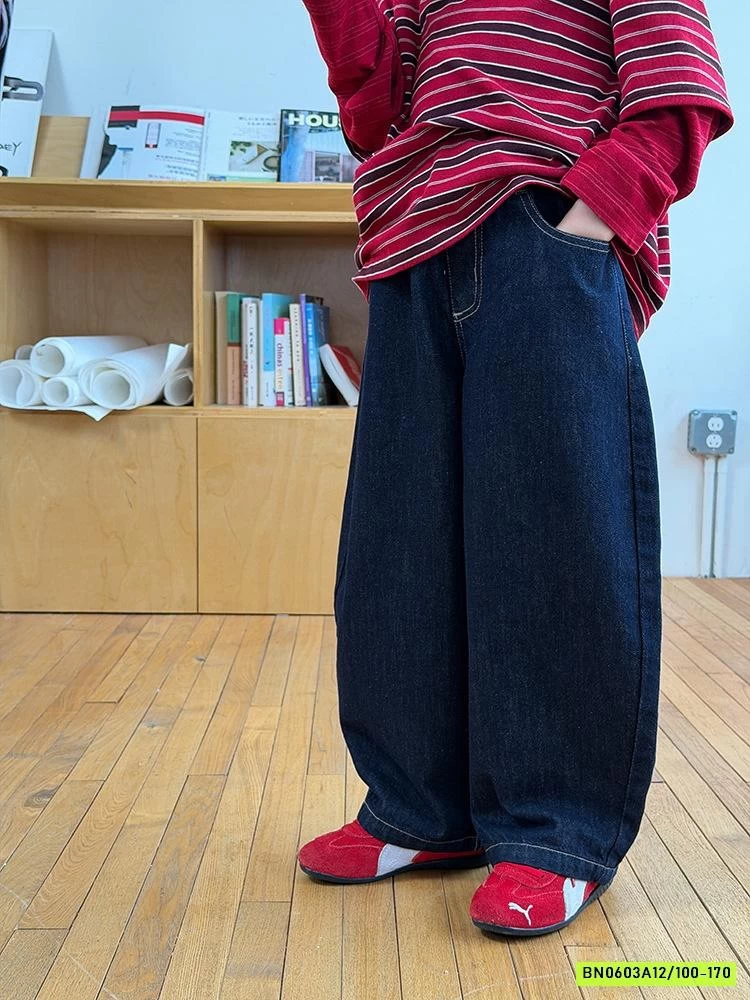 BAGGY DENIM 26A115 AMBB