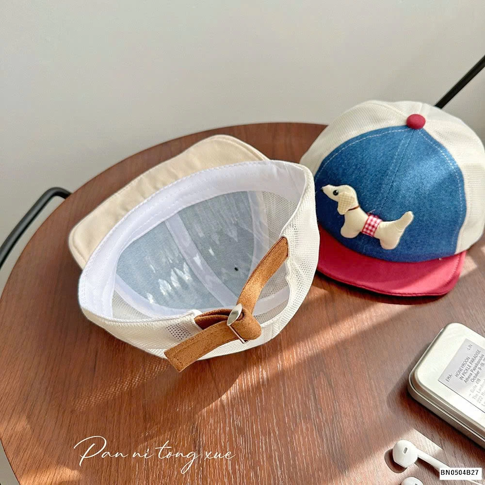 MŨ LƯỠI TRAI CÚN 3D NHÍ