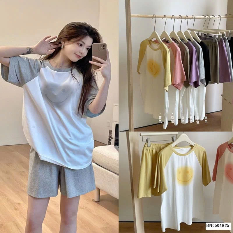 BỘ COTON NỮ MẶC NHÀ ICON