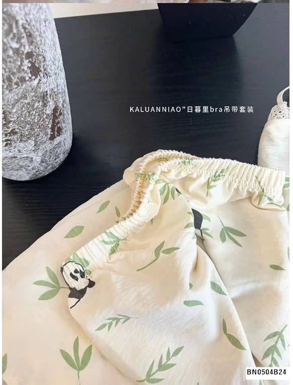 BỘ NGỦ 2 DÂY KÈM BRA