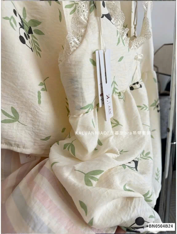 BỘ NGỦ 2 DÂY KÈM BRA