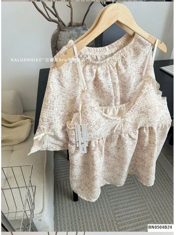 BỘ NGỦ 2 DÂY KÈM BRA