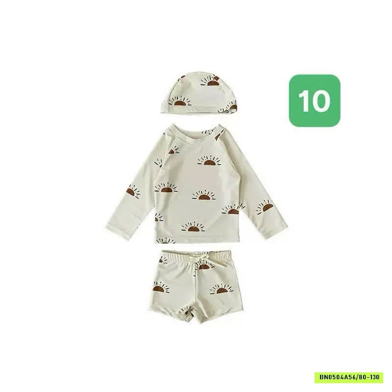 BỘ BƠI DÀI TAY CHO BÉ