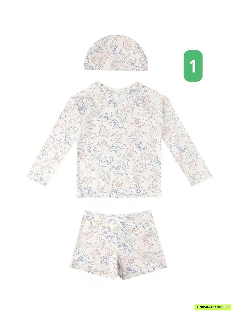 BỘ BƠI DÀI TAY CHO BÉ