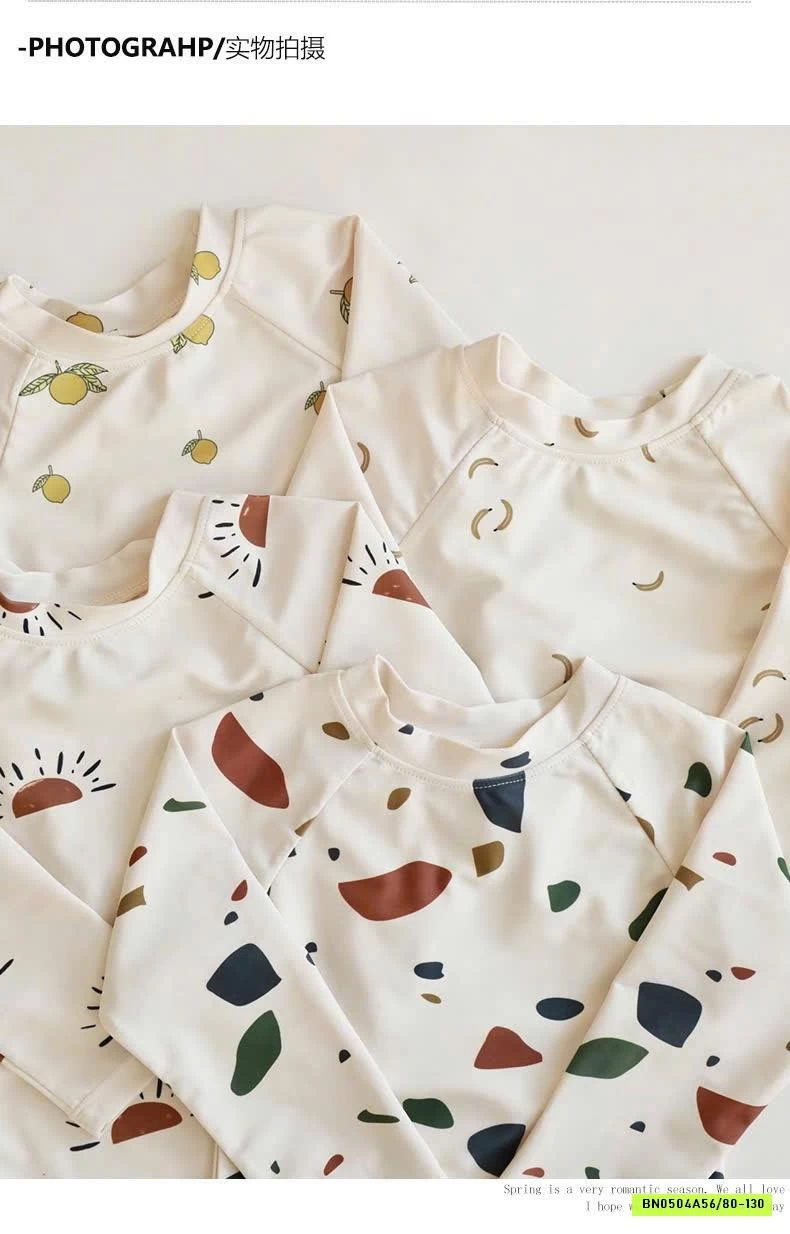 BỘ BƠI DÀI TAY CHO BÉ