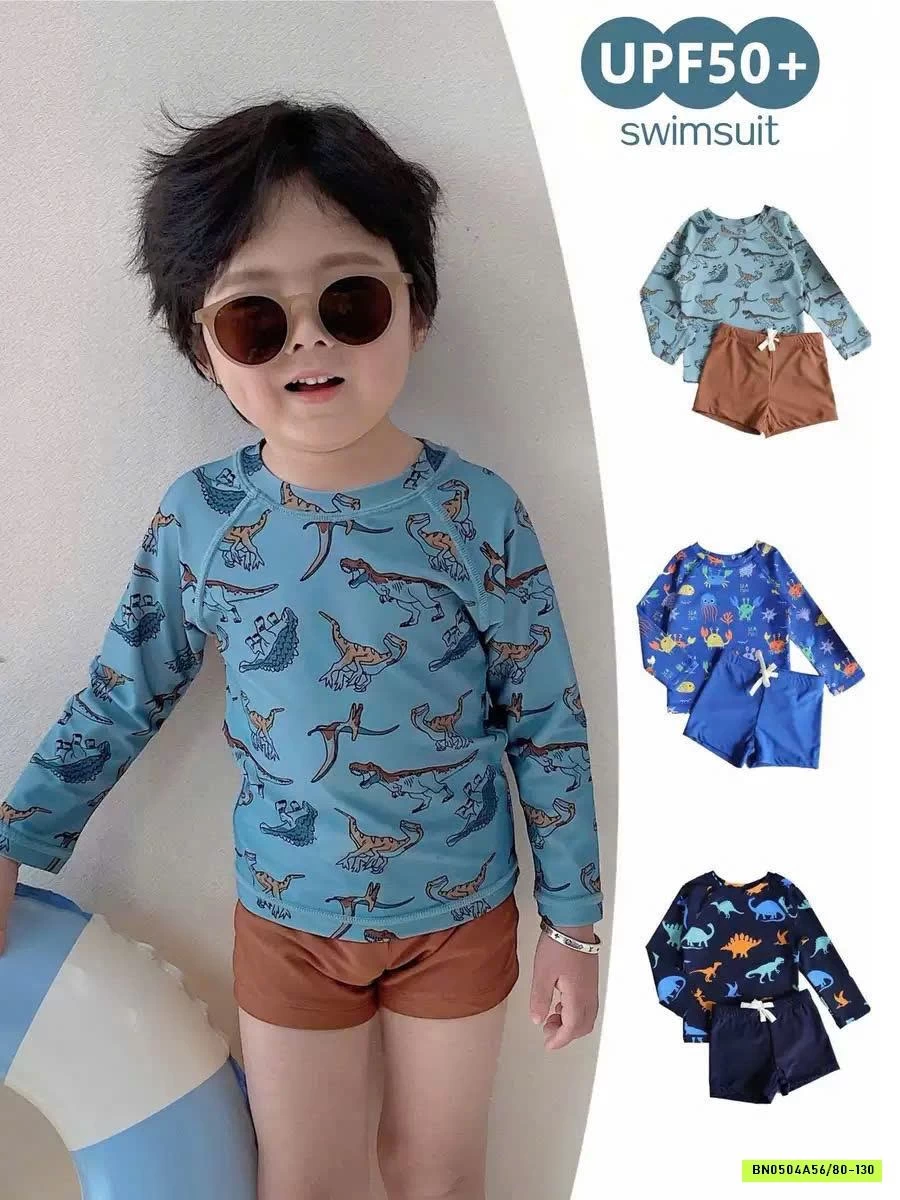 BỘ BƠI DÀI TAY CHO BÉ