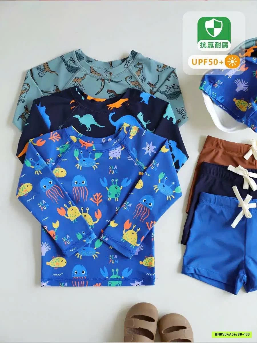 BỘ BƠI DÀI TAY CHO BÉ